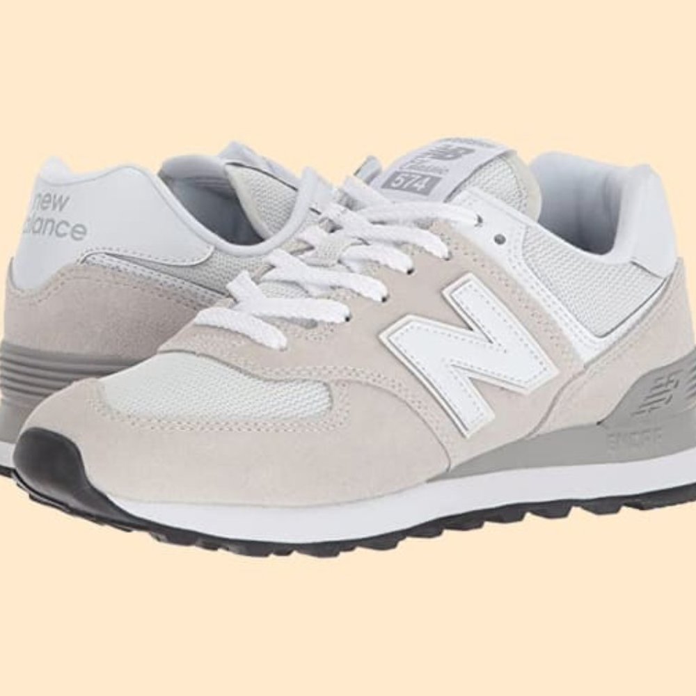 574 classic new balance - overcast